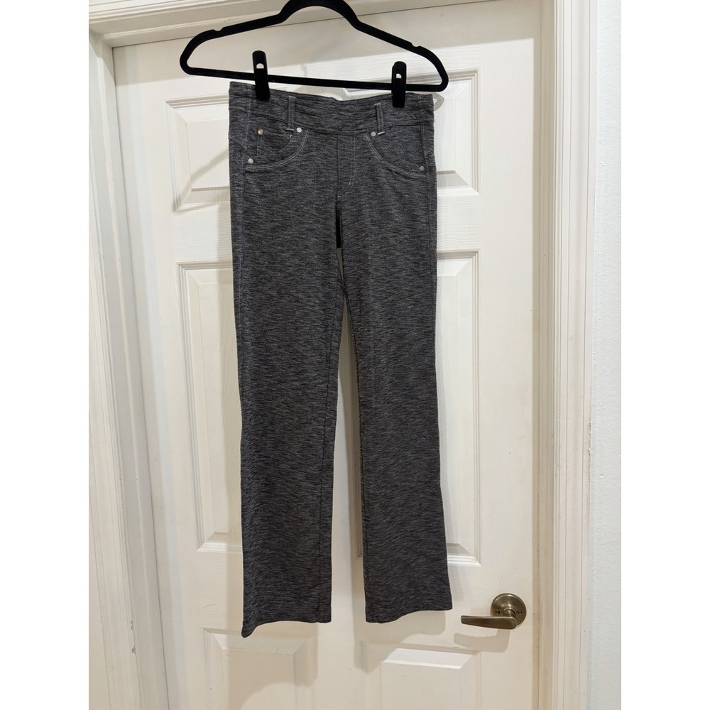 KÜHL Women's Gray Heather Pull-On Bootcut Pants Size 4 Regular Stretch Outdoor